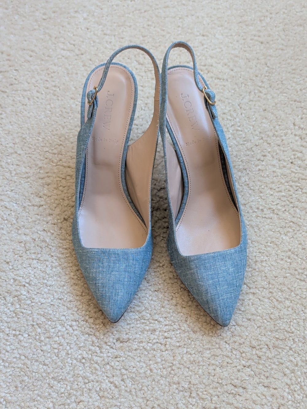 Cute J.Crew Denim Slings